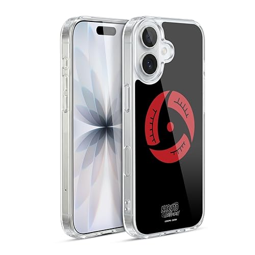 Head Case Designs Officially Licensed Naruto Shippuden Itachi Mangekyo Sharingan Iconic Gel Case [Military Grade Protection] Compatible with Apple iPhone 17 and Compatible with MagSafe