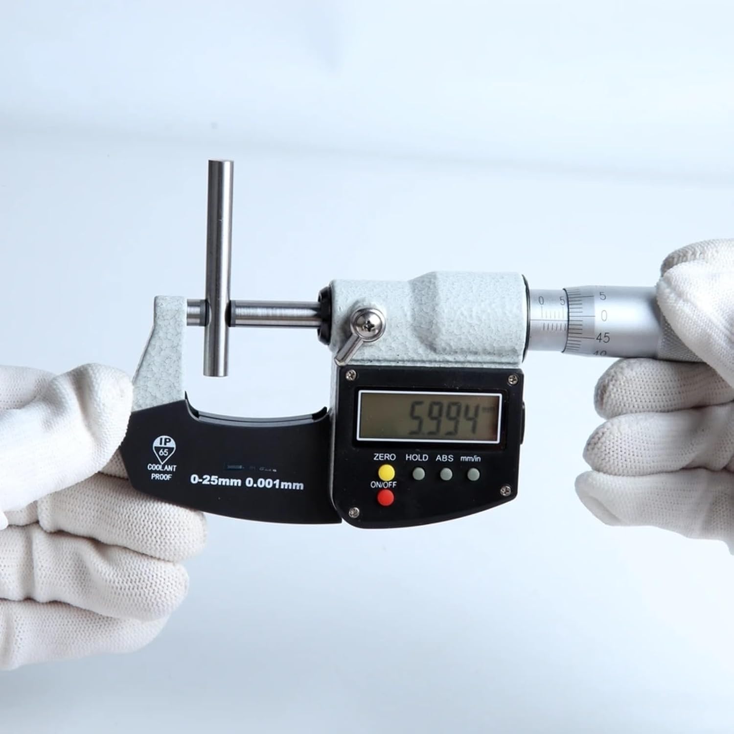 Outside Micrometer 0-25mm 25-50mm 50-75mm 75-100mm 0.001mm IP65(0-25mm)