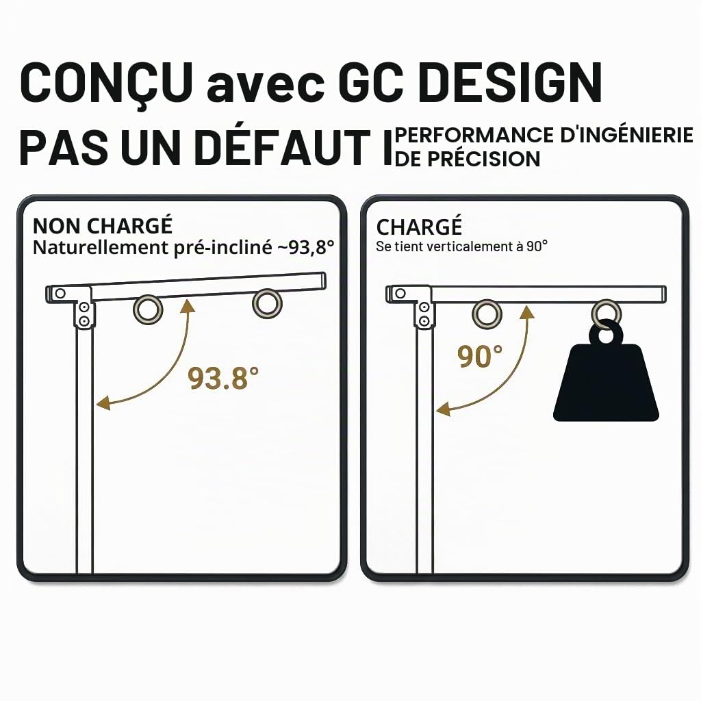 Bras de Toilettage Pliable pour Chien avec Pince – Hauteur Réglable 66–102 cm, Bras de Table avec Hamac et Attaches Anti-Assis, Système de Maintien pour Chiens Petits et Moyens