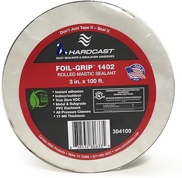 Rolled Mastic Duct Sealants Foils 3 X100