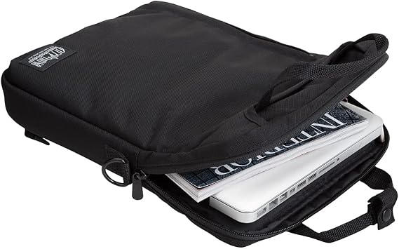 Manhattan Portage Commuter Jr Laptop Bag (13 In) 3-Way Carry With Removeable Shoulder Strap In 1000D Cordura For Work College (Black)
