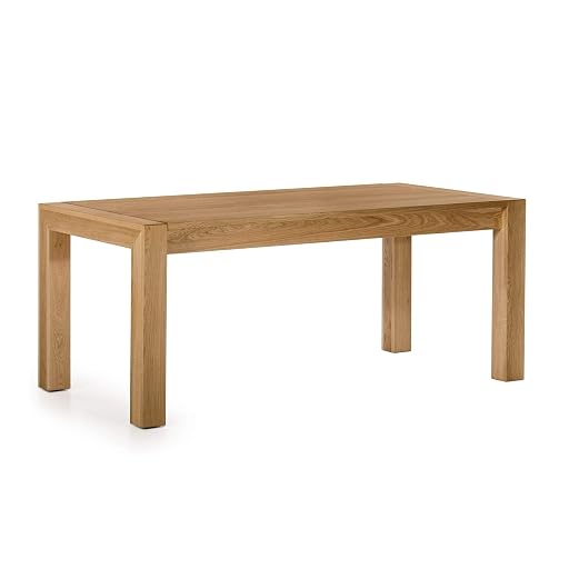 Alkove Hayes Extendable Solid Wood Dining Table, Wild Oak