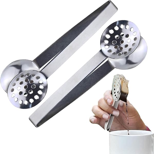 ZEACCT pinze per bustine di tè da 15,5 cm, 2 pezzi