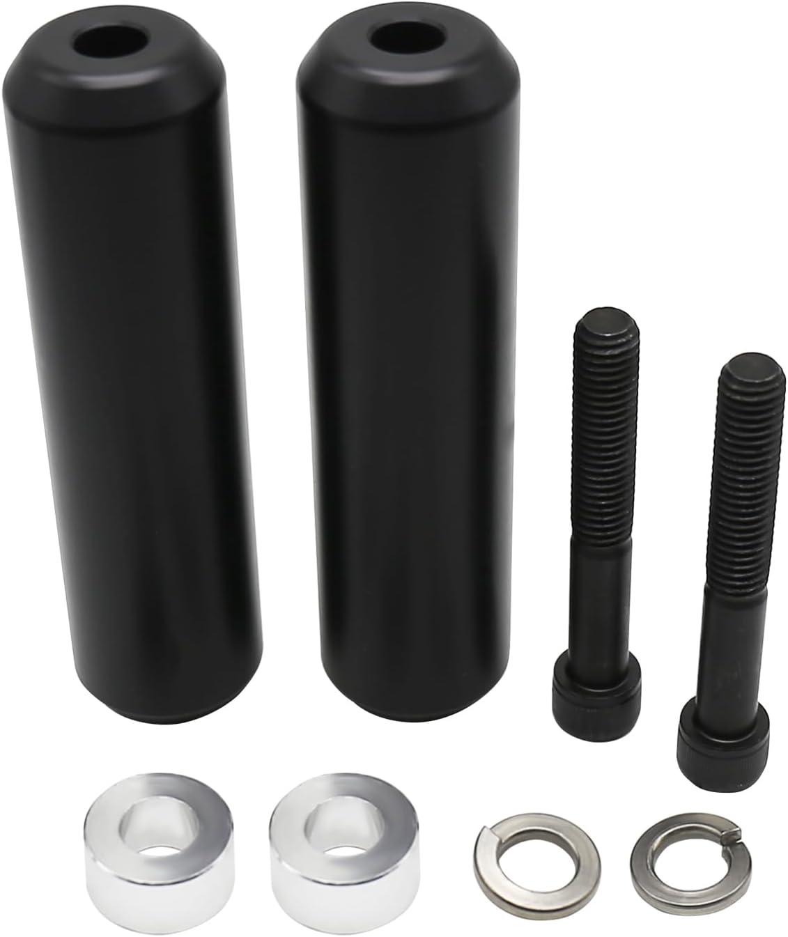 6.5" Upper Shock Mount Frame Sliders Falling Crash Protector Guards Falling Side Protector No Cut Kits Fit for Sportster XL883 XL1200 2004-2022