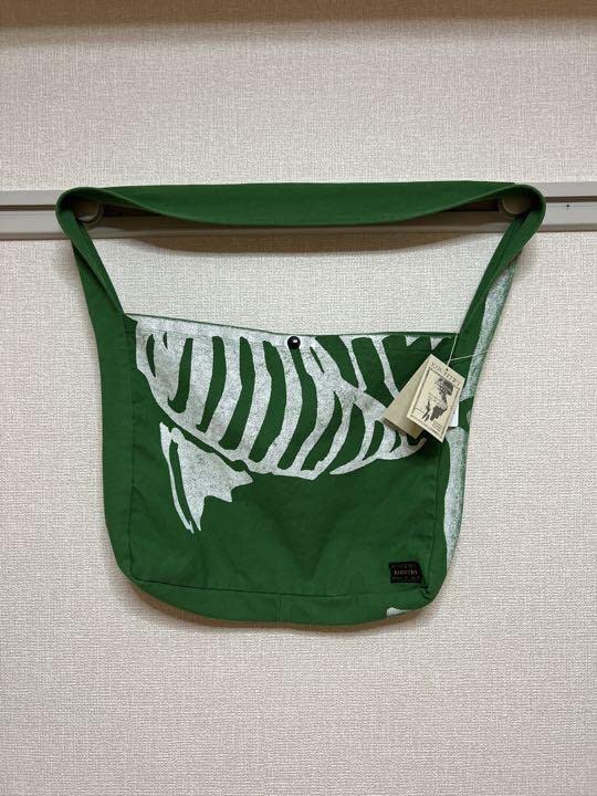 Kapital キャピタル bone book bag ボーン ショルダーバッグ Kapital 14oz Denim Bone Book Bag, PRO Black – Glasswing