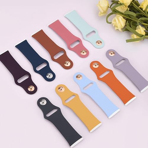 Miniatura 8 de Meliya Correa compatible con Fitbit Versa 3 BandasFitbit Sense Bandas Mujeres Hombres, Correa de repuesto deportiva impermeable de silicona suave