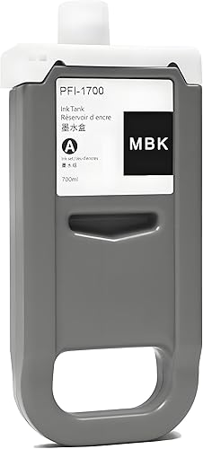 Vista 20 de KSUMEI Pfi-1700 Cartucho de tinta de pigmento remanufacturado para impresoras Canon imagePROGRAF Pro 2000 2100 4000 4000s 4100 4100s 6000 6000s 6100