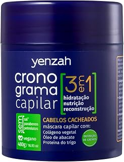 YENZAH - CRONOGRAMA CAPILAR CACHOS -480G