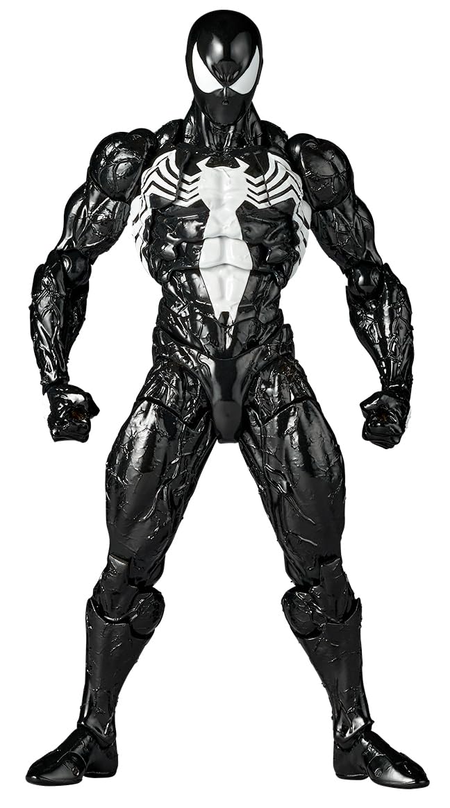 海洋堂 (KAIYODO) リボルテック アメイジング・ヤマグチ シンビオート・スパイダーマン (2027年再販) 全高約160mm ノンスケール PVC&ABS製 塗装済み 可動フィギュア NR147