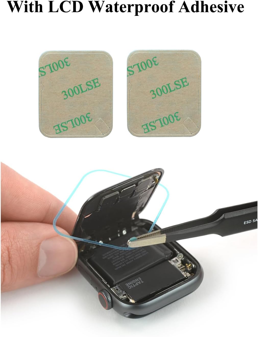 for Watch Series 5 40mm Battery Replacement Kits (New Upgraded) Compatible with Apple Watch 5rd Generation with Installation Manual and Repair Tool Kits