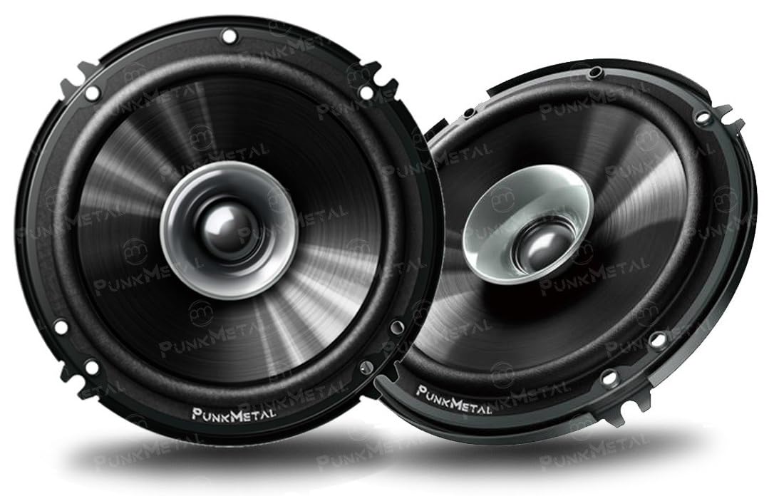 PunkMetal Car Speaker PM-61CX 15.24 cm (6 inch) Dual Cone Coaxial Speakers (Black), Peak Power - 250W, RMS Power - 40W, Rated Power - 40W-image-17