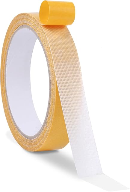 0.8inch x33ft Double Sided Tape, Multifunctional Double Sided Tape Heavy Duty Super Sticky Double Sided Mounting Tape with Fiberglass Mesh for Home Office School