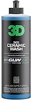 3D GLW Series SiO2 Ceramic Wash & Wax Soap - pH Neutral Car Shampoo, Hydrophobic Protection, Deep Gloss & Scratch-Free Clean | 16oz