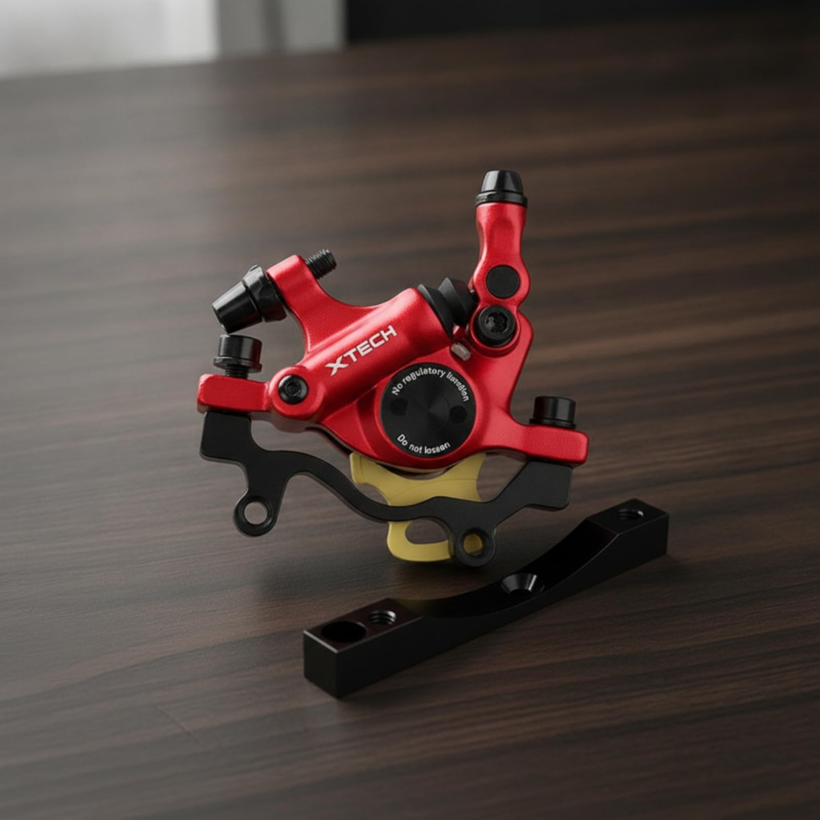 Scheibenbremszange Hydraulik mit Hebelarm Und Schlauchanschluss Adapter für Elektroroller Bremsumrüstung Reparaturset Aluminiumlegierung für Wartung Und Ersatzteilbedarf, color to 2
