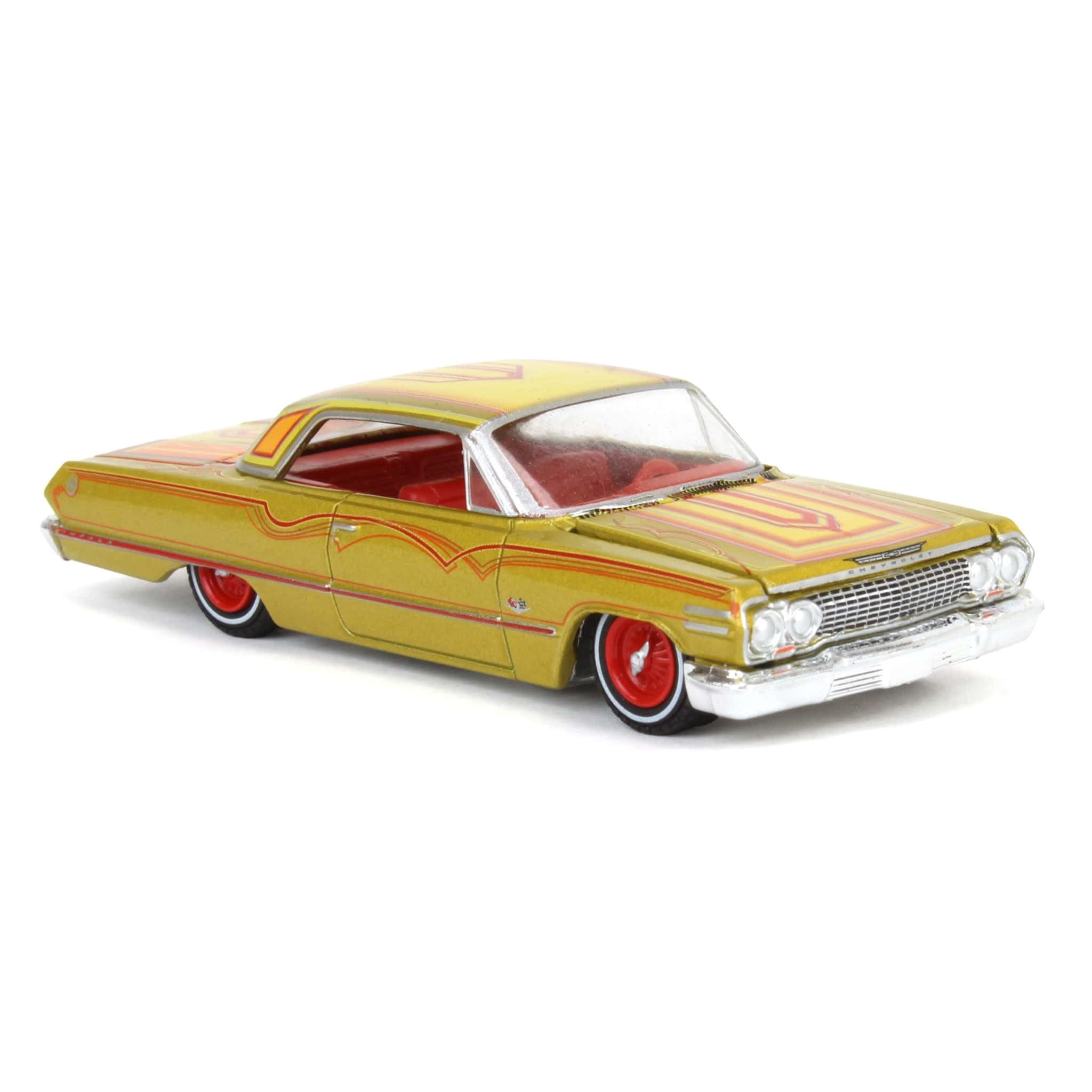 Amazon.com: Greenlight 1/64 1963 Chevrolet Impala SS, Gold
