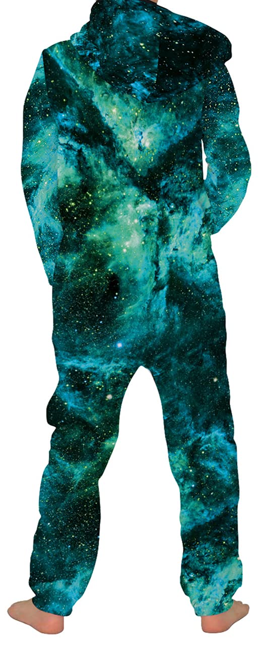 Ocean Plus Unisex Długi Rękaw Zamek Błyskawiczny Kaptur Kombinezon Polarowy Dla Chłopców Nadruk Cyfrowy Luźny Polar Dziewczęcy Jednoczęściowy z Kapturem Spodnie Dziecięce