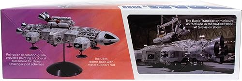 Miniatura 2 de MPC Espacio de 14 pulgadas: Eagle 4 1999 con kit de modelo a escala 1:72 con cápsula de laboratorio y refuerzo de columna vertebral