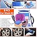 Produktbild Auto Reinigungsset 8 PICS - Waschhandschuh, Schwamm, Wasserabsorptionstuch, Mikrofasertücher, Rakel, Bürste, Wassereimer