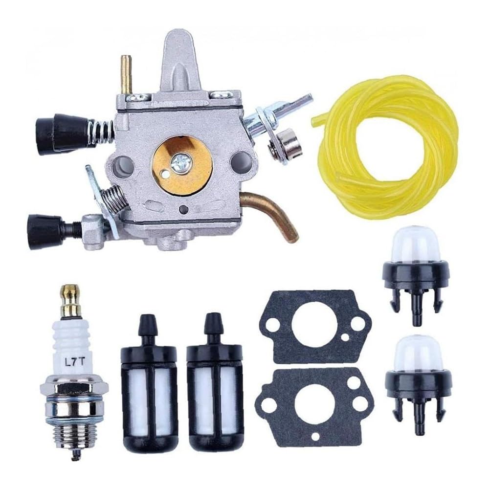 Carburateur FS250 FS120 anti-calage moteur - Remplace pièce 41341200653 gris