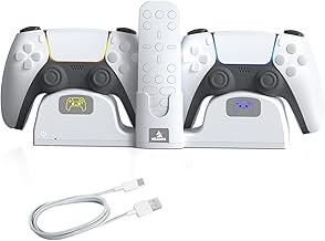 NexiGo PS5 Replacement Controller Charger for NexiGo Wall Mount, DualSense Charging Station with LED Charging Indicator