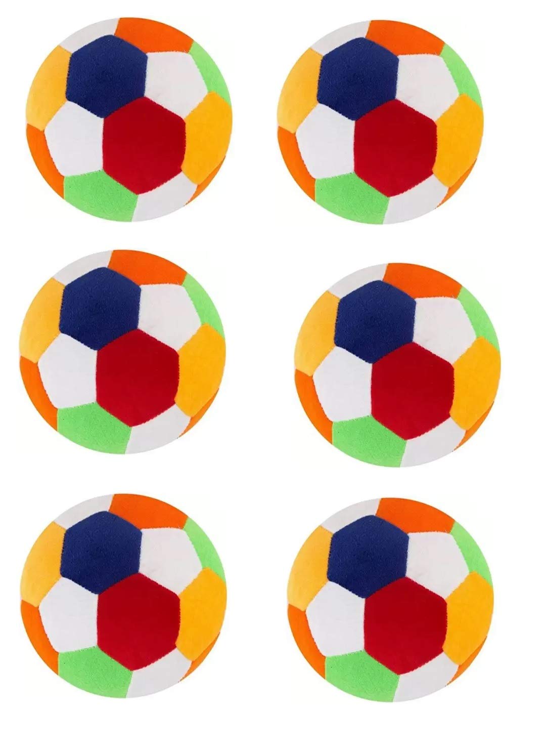 glitter collection ® soft ball pack of 6 pcs combo stuffed with plush and bell sound balls-06- Multi color (B08DVFG87P) Amazon Price History, Amazon Price Tracker