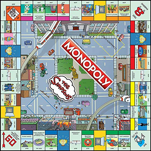 Simpsons Monopoly Game - Image 7