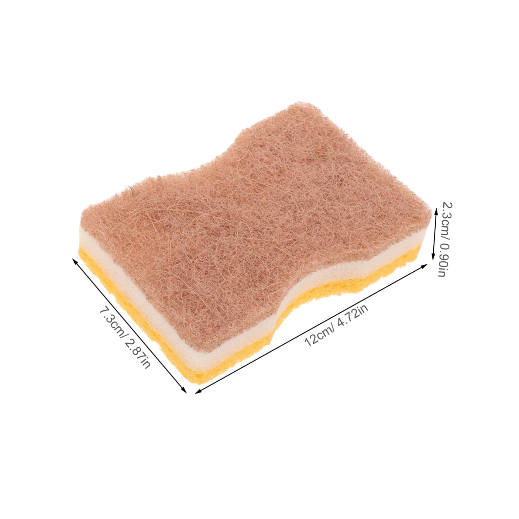 ULDIGI Dish Sponges 4pcs Set Dishwasher Safe Natural Cellulose Kitchen Washcloths Dish Cleaning Supplies