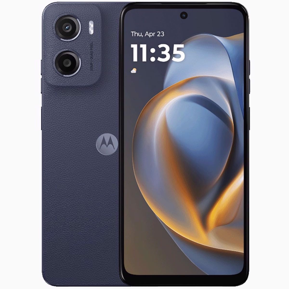 Motorola Moto E15 Smartphone – 6,67" Display, 64 GB, 5200 MAh Akku, 32 MP Kamera, Denim Blau