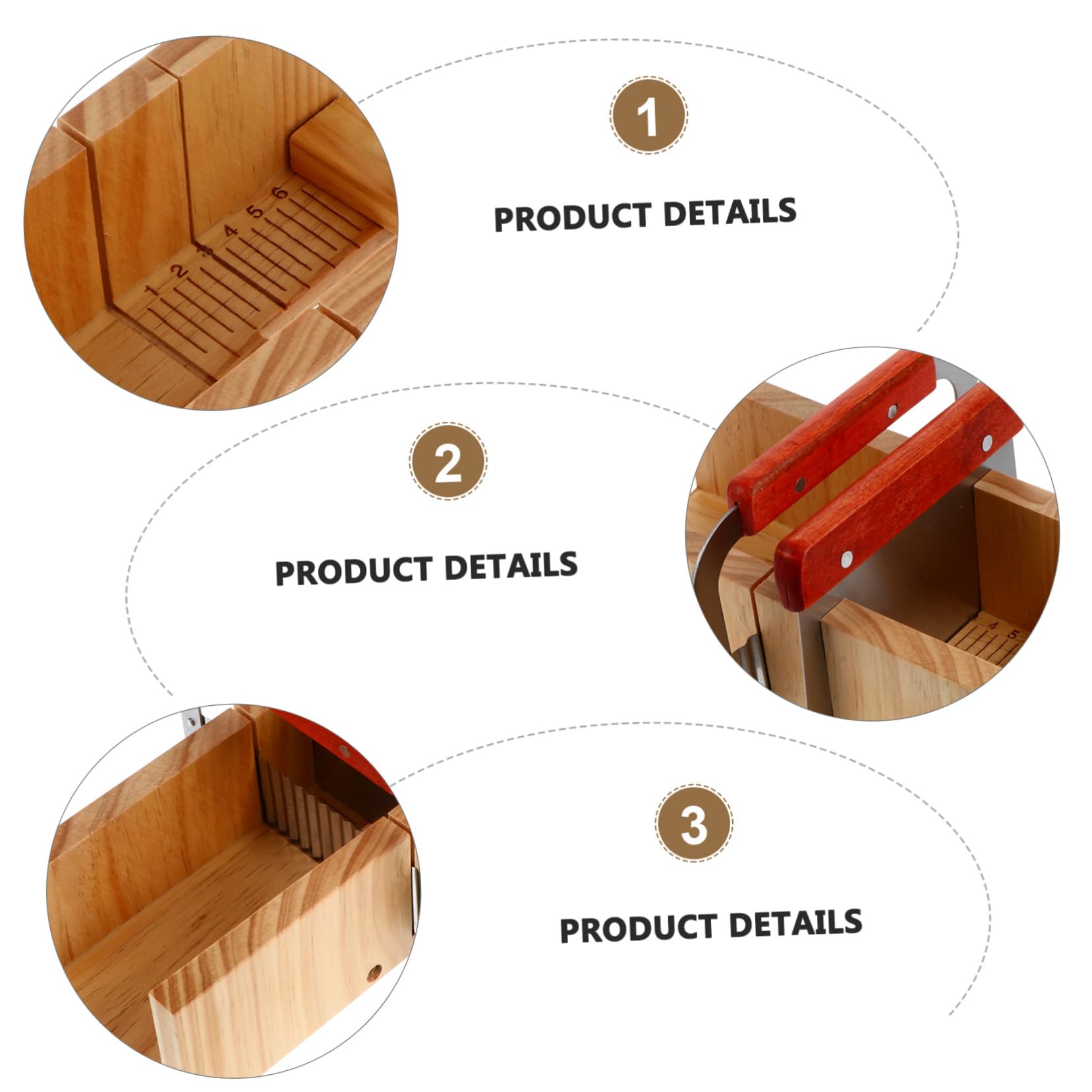 LIFKOME Juego de Herramientas Fácil de Usar y Corte Preciso Material Sintético para Cortar Jabón Artesanal Adecuado para Manualidades y Fabricación de Jabón Casero