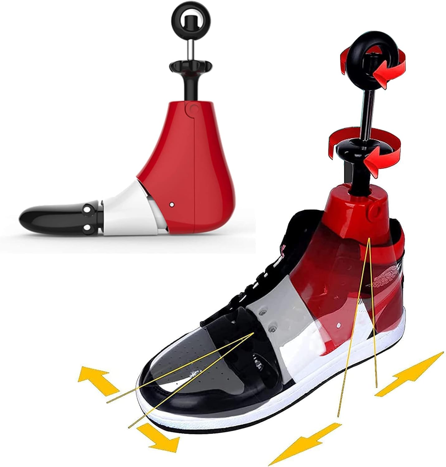 LÜZHONG Premium Shoetree Plastic Adjustable Shoe Holder