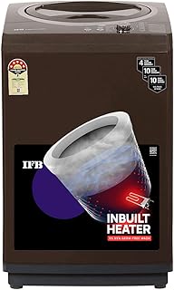 IFB 6.5 kg Fully-Automatic Top Loading Washing Machine (TL-RBR 6.5Kg Aqua, Brown, Hard Water Wash, 4 Years Comprehensive Warranty)