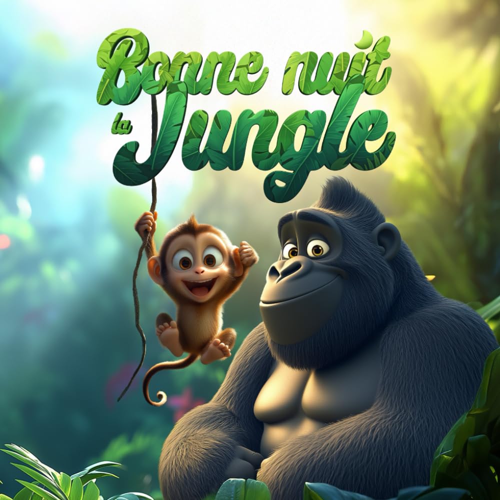 Bonne Nuit La Jungle: Un livre pour accompagner l'heure du coucher avec les animaux sauvages pour enfants de 2 à 5 ans