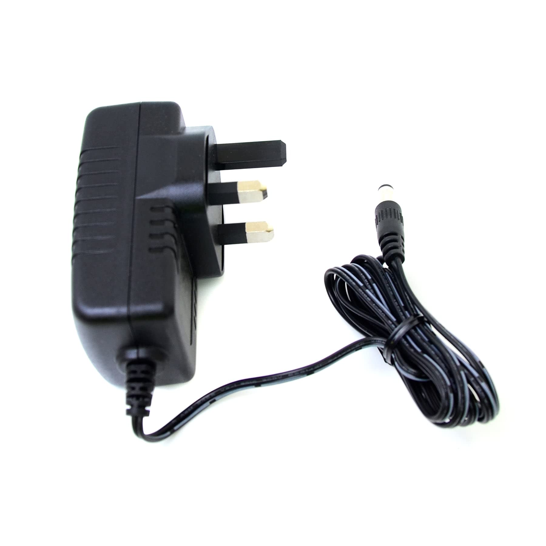 24V 1A 24W 1.8M/6Ft Long Power Supply Adapter, AC DC Switching Adapter (Input 100-240V, Output 24Volt 1Amp 1000mA), Wall Mount Transformer Plug With Screw Terminal DC Connector, UKCA Listed