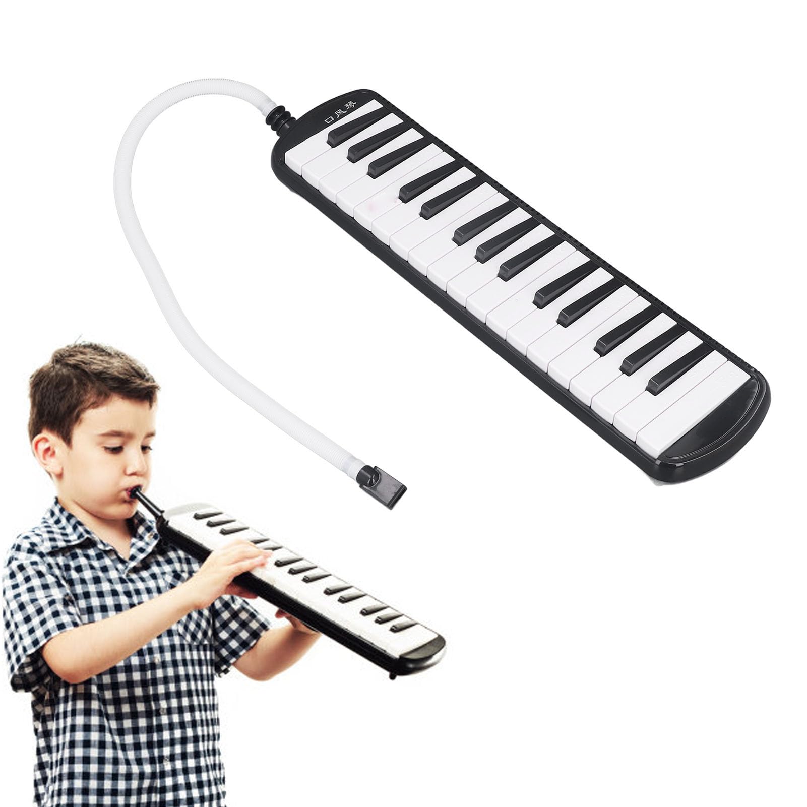 Pianoforte a bocca, Melodica, layout semplice, precisamente adatto agli studenti per aule di musica