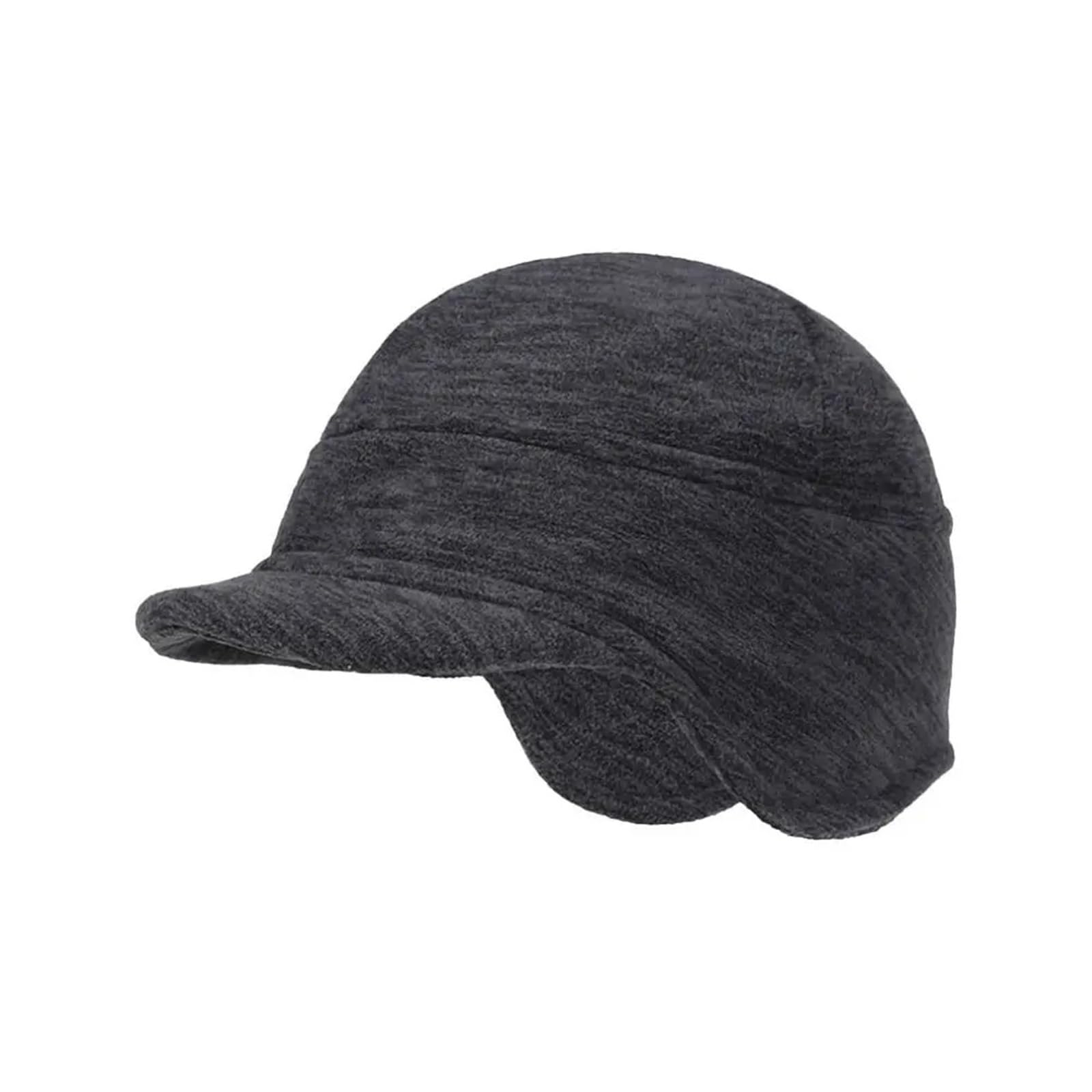 Cappello di peluche spesso e caldo Berretto da ciclismo Uomo Donna invernale Copri orecchio esterno antivento for protezione for le orecchie Berretti lavorati a maglia Per Il Ciclismo