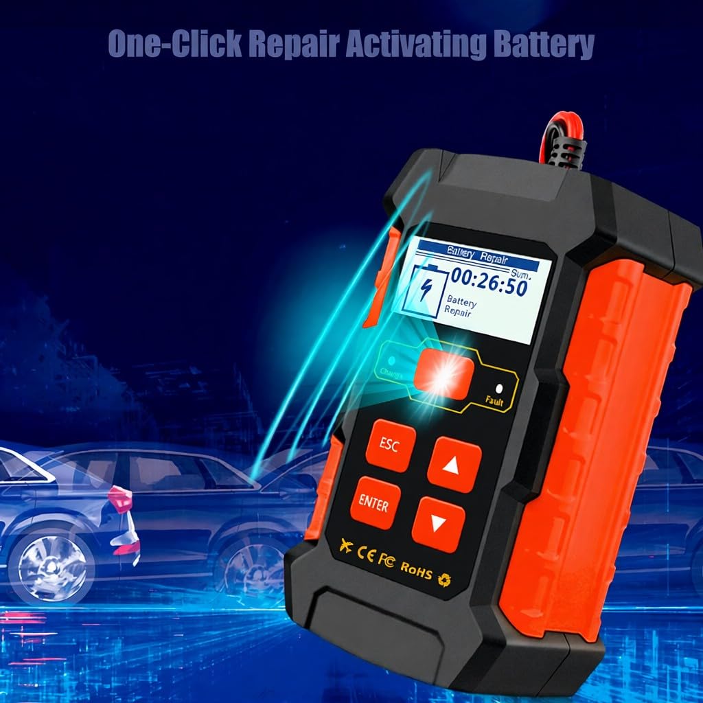 KW520 Tester akumulatora samochodowego 3 w 1 12 V 24 V ładowarka i narzędzie do naprawy skaner diagnostyczny z testem 100-2000CCA
