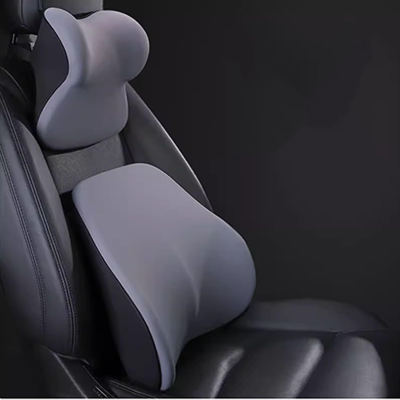 Amazon | 車用 腰クッション ランバーサポート ネックパッ に適用 