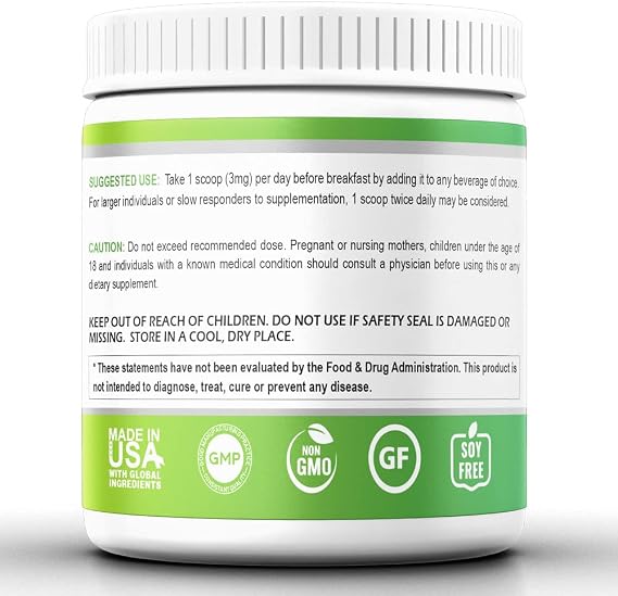 Insulin Plant Powder (Costus Igneus), 100% Natural Supplement, 2 Month Supply - Insulin Plant