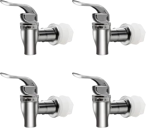 Vista 8 de Grifo de repuesto plateado para dispensador de bebidas, grifo de repuesto para dispensador de bebidas, grifo de repuesto para dispensador de agua