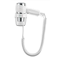 Valera Action Super Plus 1600 White, asciugacapelli con supporto murale per alberghi