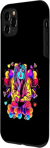 Miniatura 2 de iPhone 11 Pro Max Streetwear synthwave 80s 90s retro anime Emo clown fashion Case