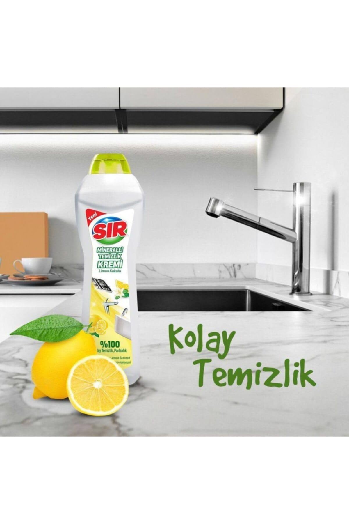 Sır Mineralli Temizlik Kremi Limon Kokulu 1125 gr