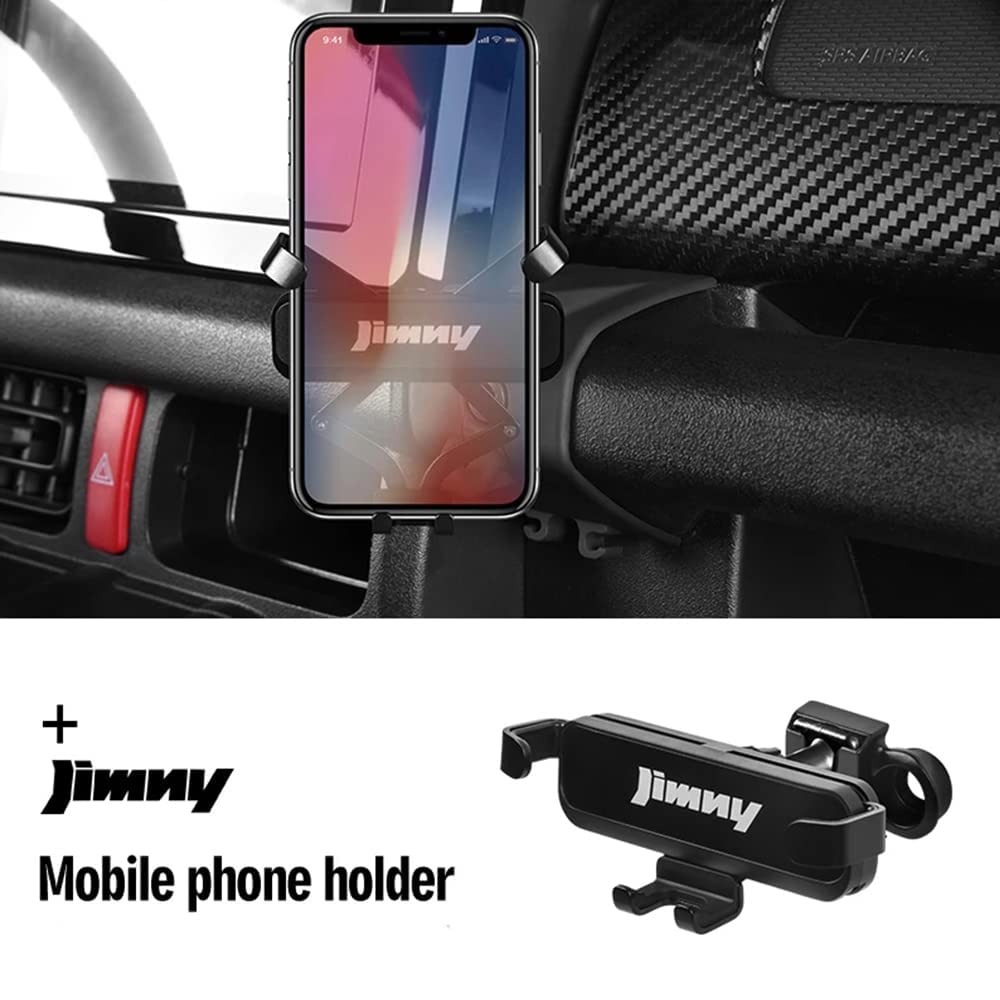 Samochodowy uchwyt na telefon do Suzuki Jimny JB64 JB74 uchwyt GPS nawigacja wsparcie uchwyt na telefon akcesoria do stylizacji samochodu