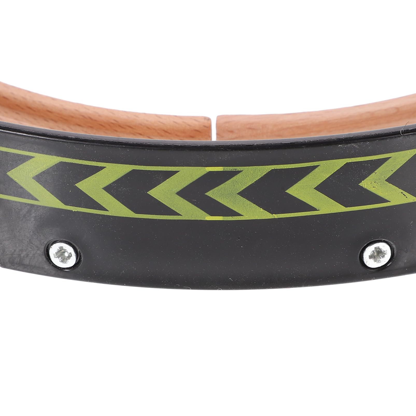 VANZACK 2Pcs Short Curved Wooden Train Track for DIY Railway Playset Educational Accessories to Enhance Creativity and Imagination