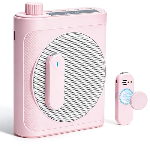 Gicorino Voice Amplifier for Teachers Dual Magnetic
