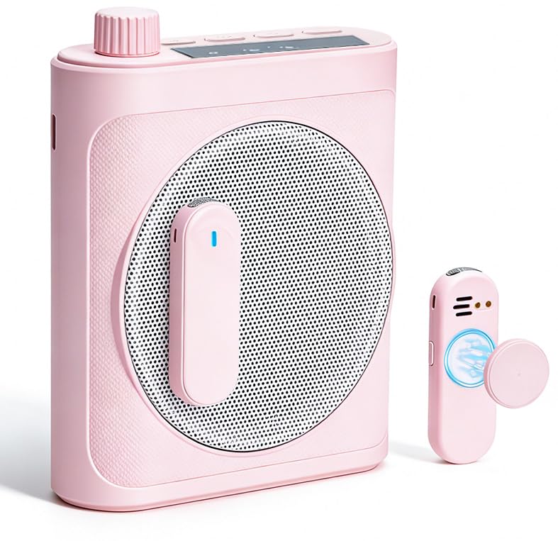 Gicorino Voice Amplifier for Teachers with Dual Magnetic...