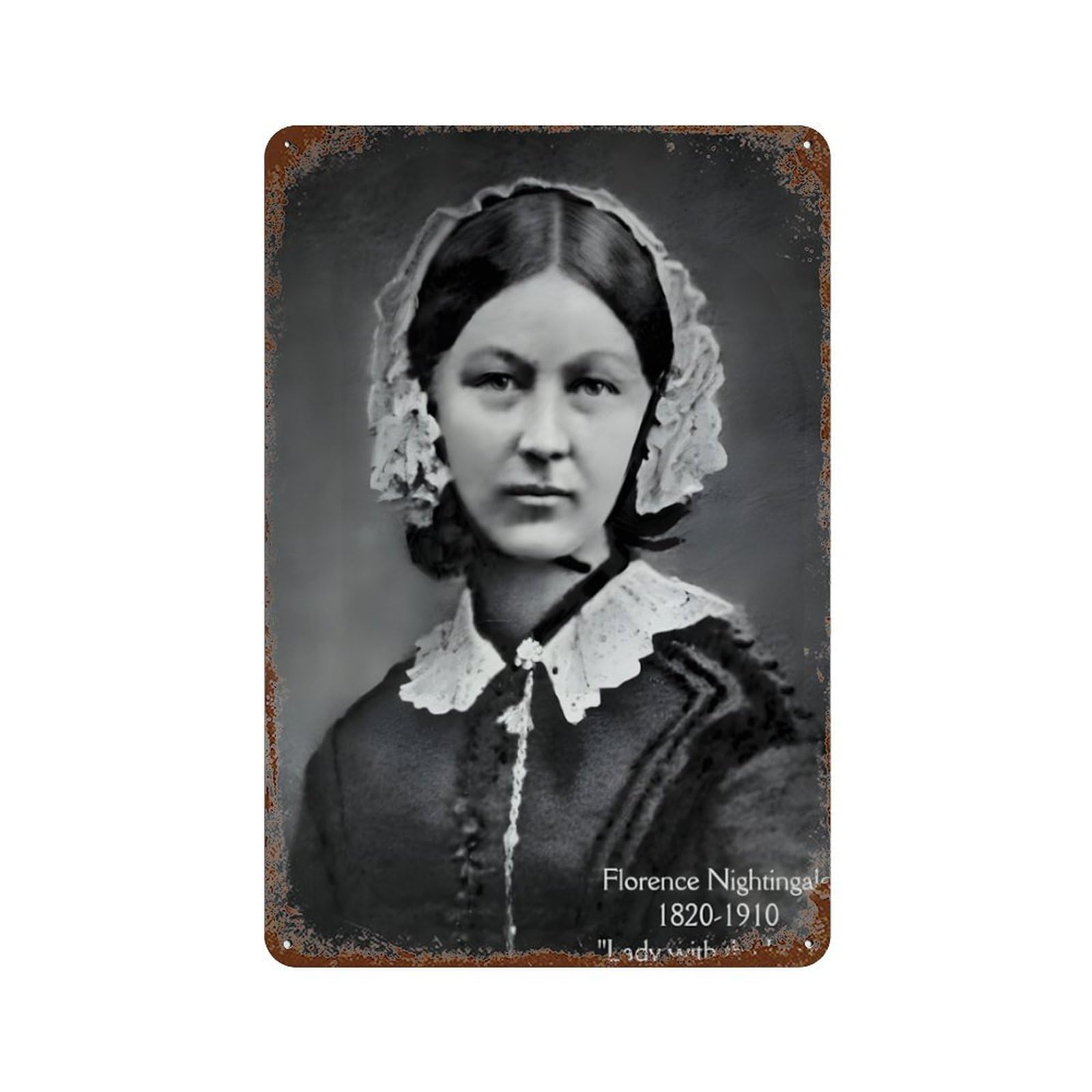 xiaoxiaoshen Florence Nightingale (8) Wall Decor Art Metal Tin Poster Modern Home Decor Art Home Bar Shop Decorations Vintage Sign 30x20cm