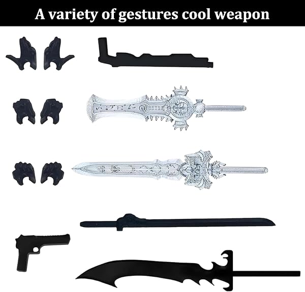 Generico JSTHHTTT 13 Action Figure Set (Assembly completato), Stampa 3D di Robot, Multi-Giunto Stampato in 3D, Decorazioni Desktop Per Gli Amanti Del Gioco Giocattoli - 3