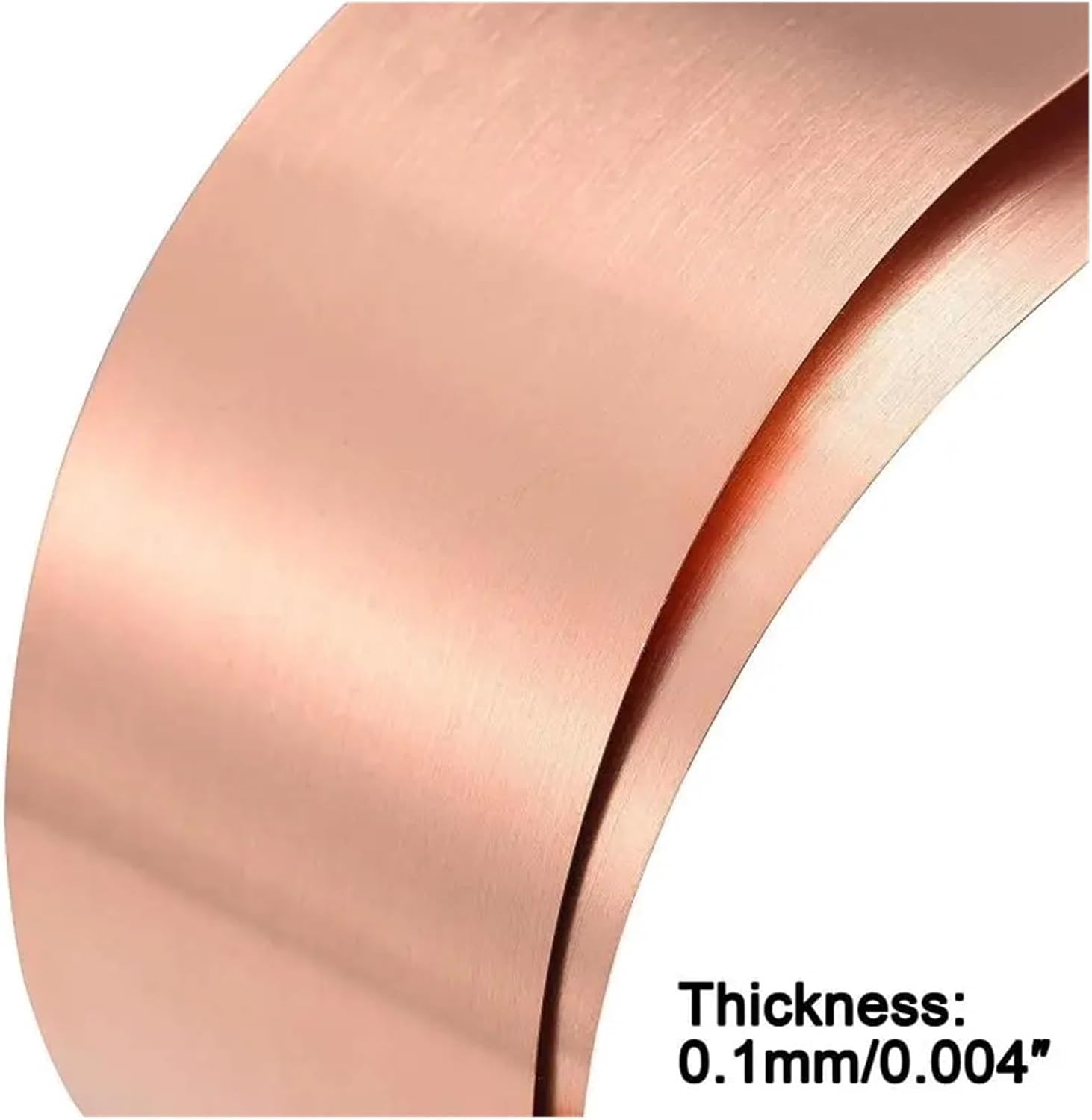 1PC Pure Copper Metal Sheet Foil Plate Thickness 0.01-0.6 mm X 20-100 100-1000mm(Thickness 0.4mm,100x1000mm)