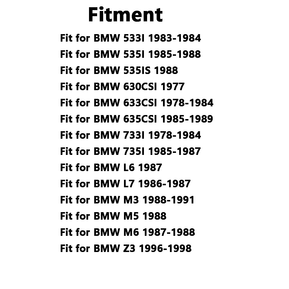 MACHSWON Kühlerlüfter Visco-Kupplung Passend für B-M-W E24 E28 E30 E34 E36 11521740962